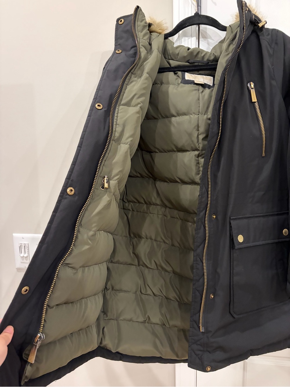 Michael Kors Puffer Down Jacket Size Medium - Picture 7 of 8